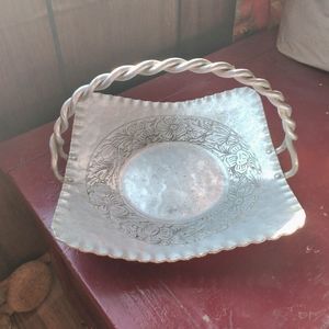 Vintage Hand Forged Everlast Aluminum Basket
